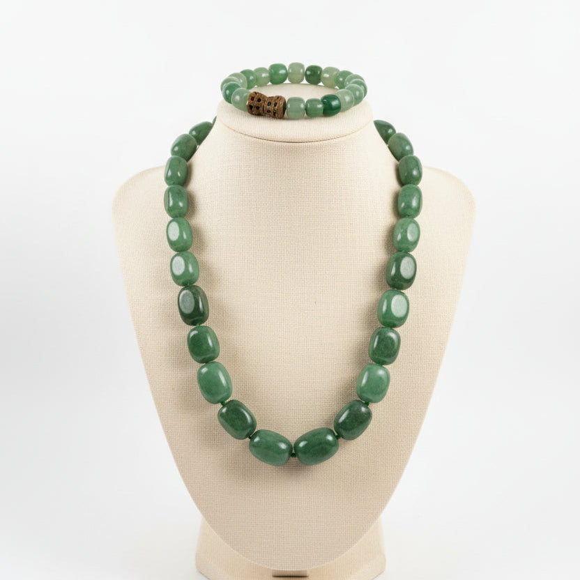 Jade Azomonite Stone Set