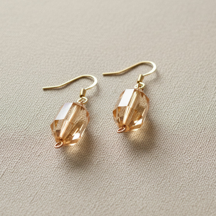 Golden Noir Earrings