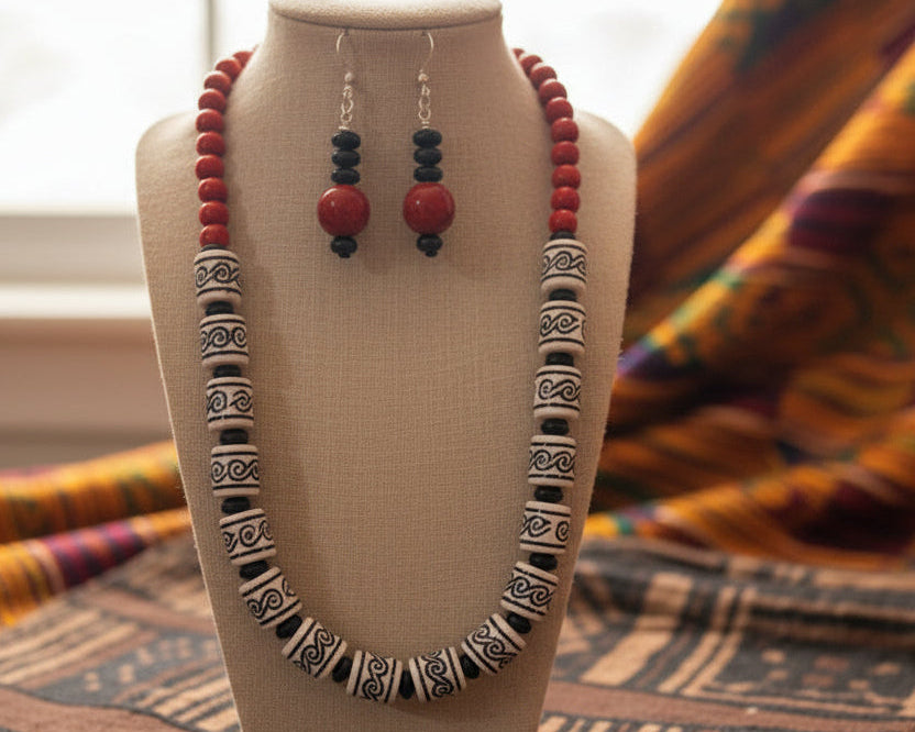 Tribal Ember Custom Bead Set