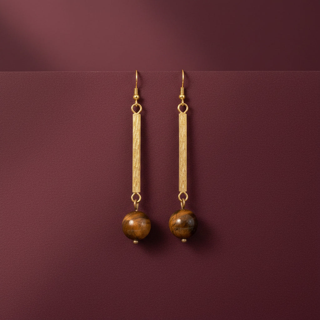 Tribal Luxe Linear Earrings