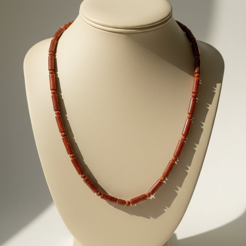 Sahara Glow Stone Necklace