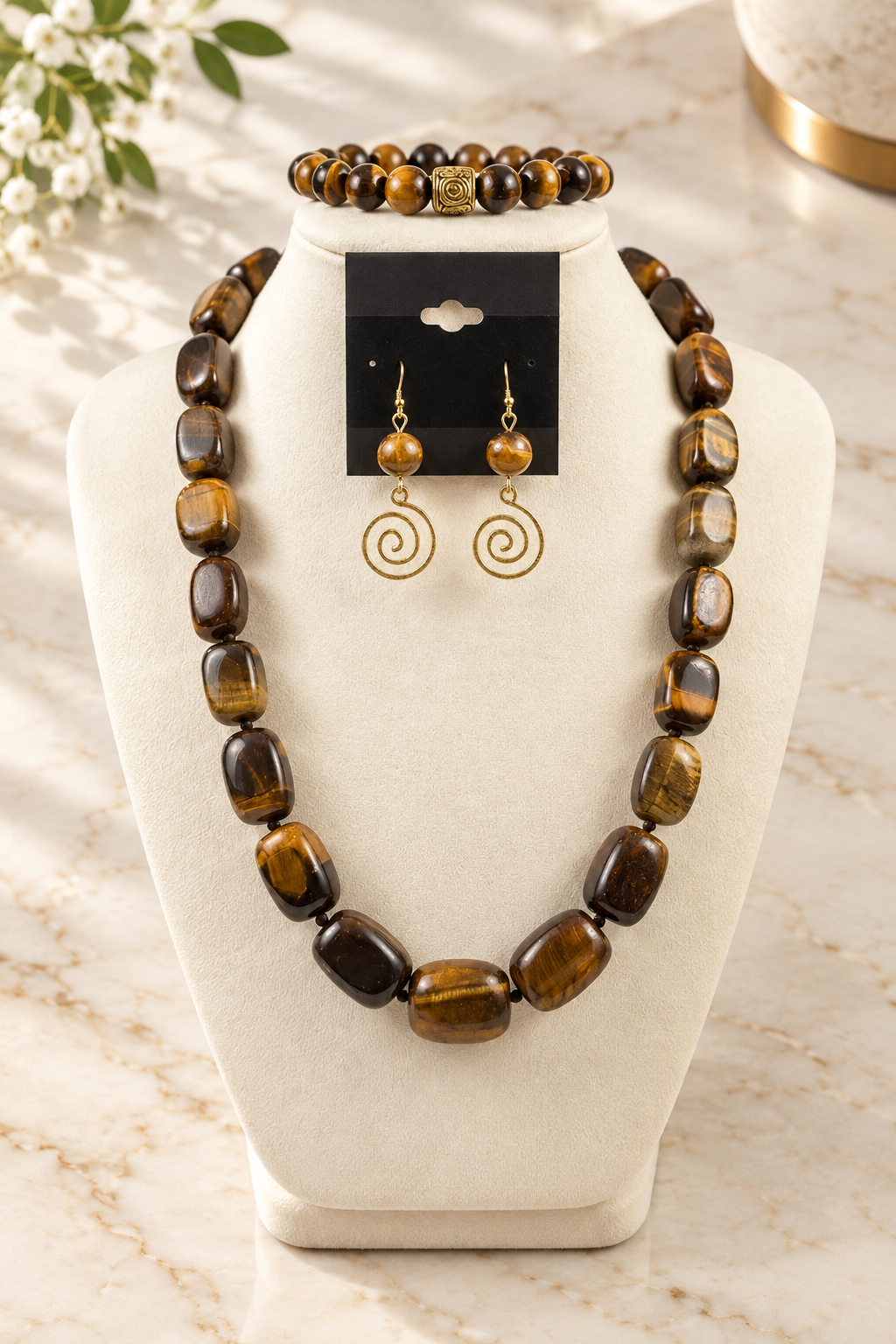 Heritage Stone Tiger Eye Statement Complete Set