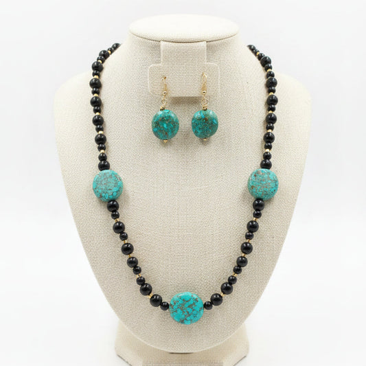 Tribal Midnight Turquoise Set