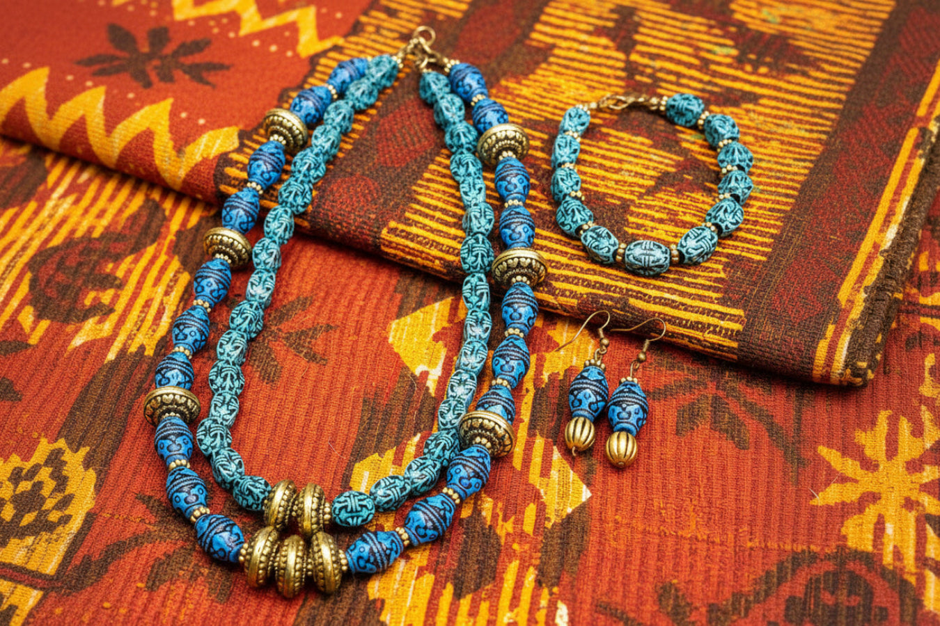 Sapphire Tribe Set