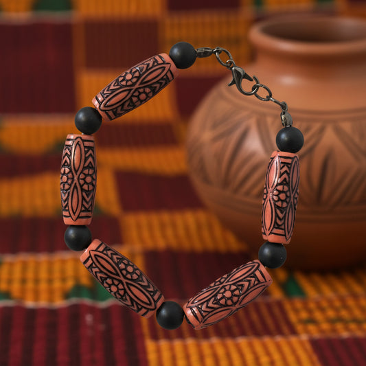 Sunset Tribal Statement Bracelet