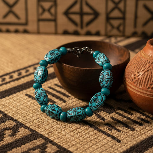 Turquoise Ancestry Bracelet
