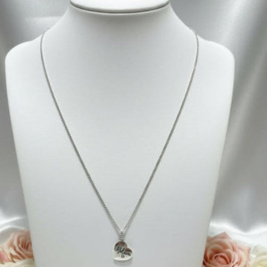 Forever Mom heart Necklace
