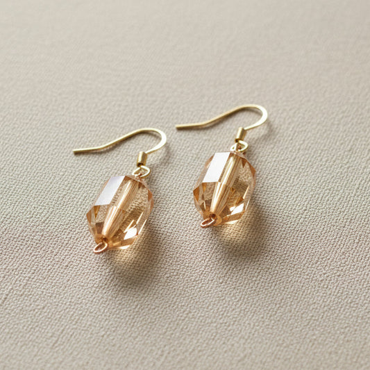 Golden Noir Earrings