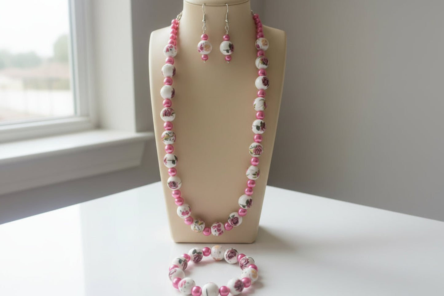 Light-Rose Garden Elegance Set
