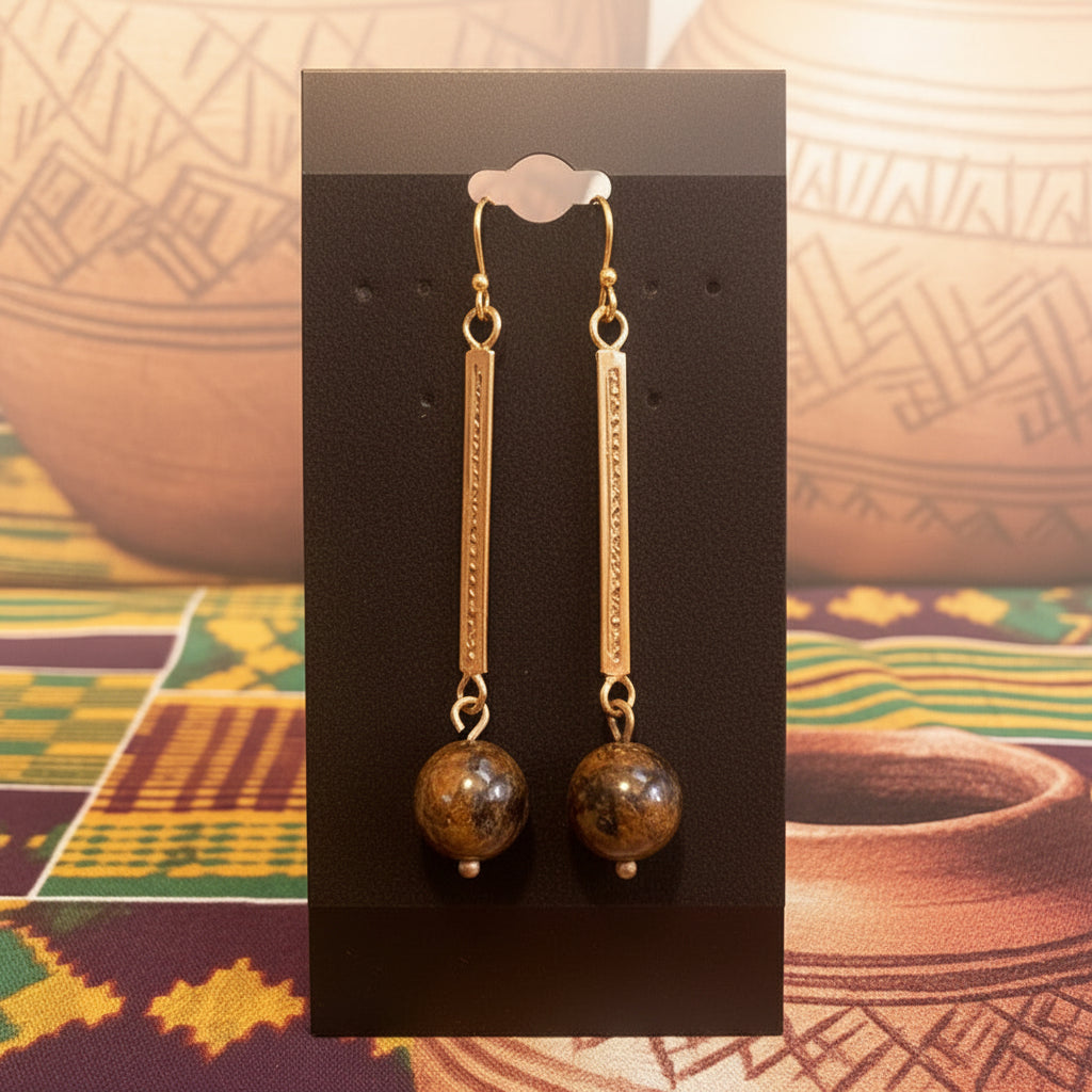 Tribal Luxe Linear Earrings