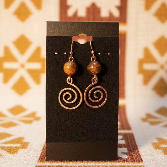 Heritage Spiral Earrings