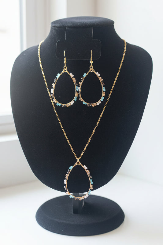 Coastal Luxe Teardrop Set