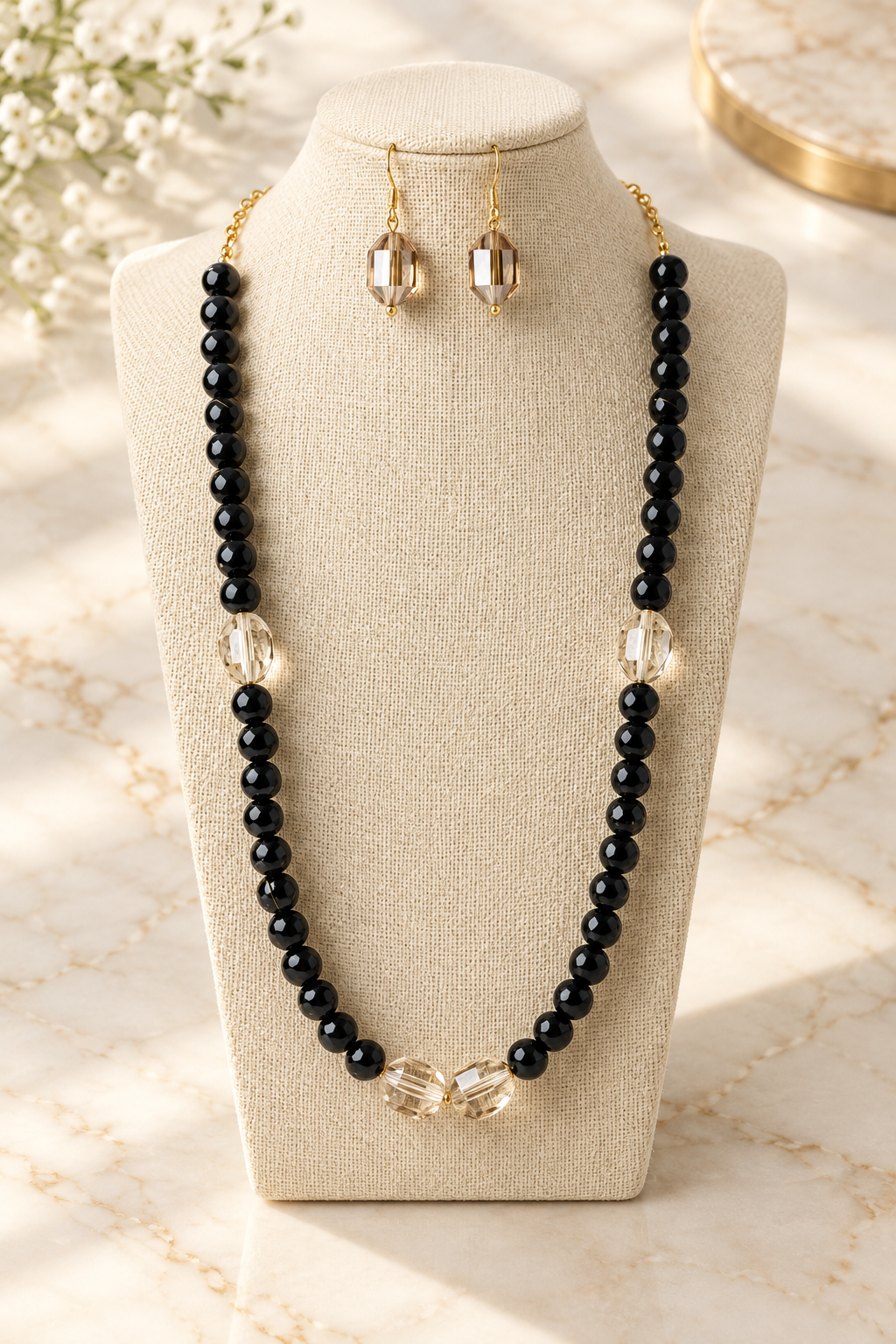 Amber Noir Elegance Set