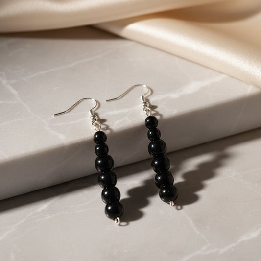 Midnight Drop Earrings