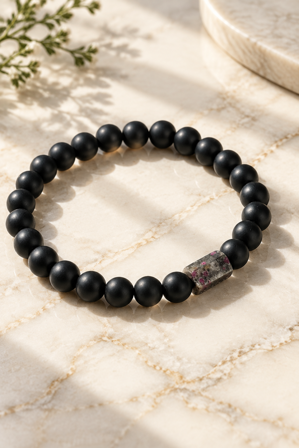 Grounded Onyx Bracelet