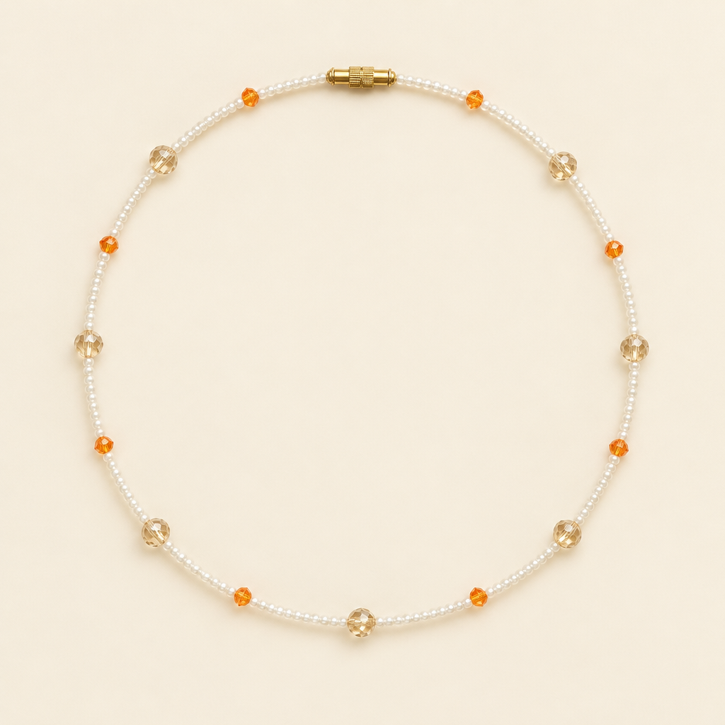 Ivory Sunset Waist Beads circle main photo