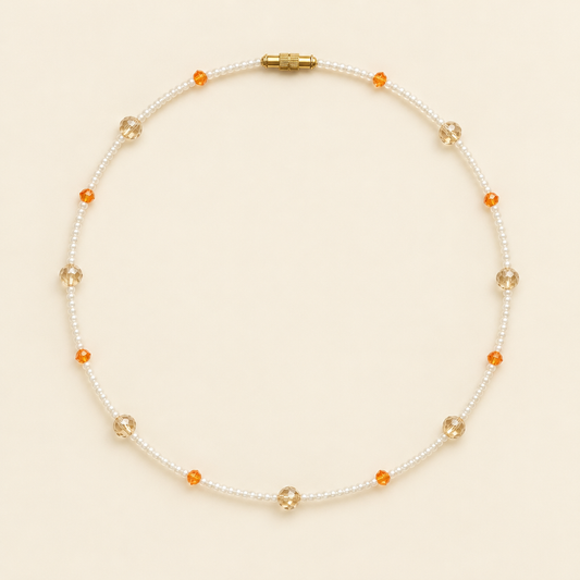 Ivory Sunset Waist Beads circle main photo