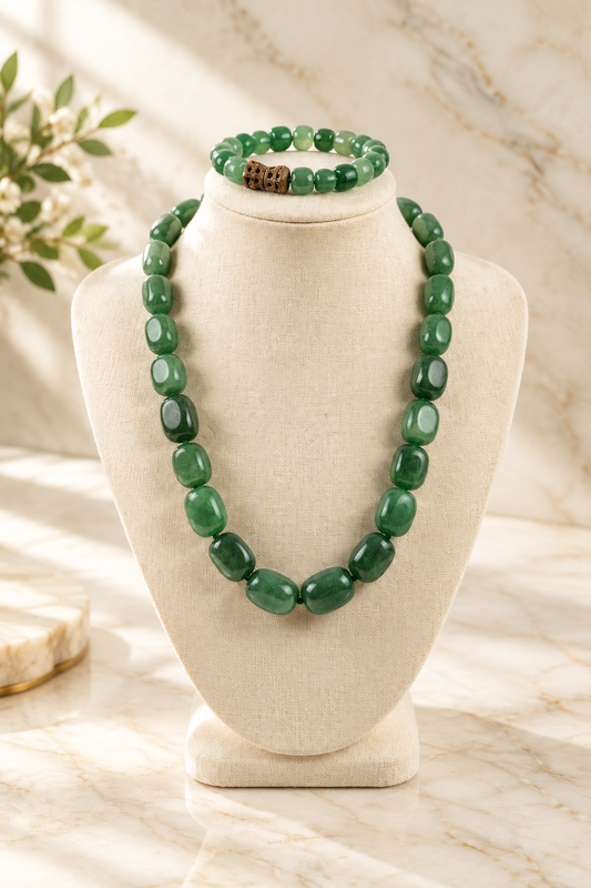 Jade Amazonite  Stone Set