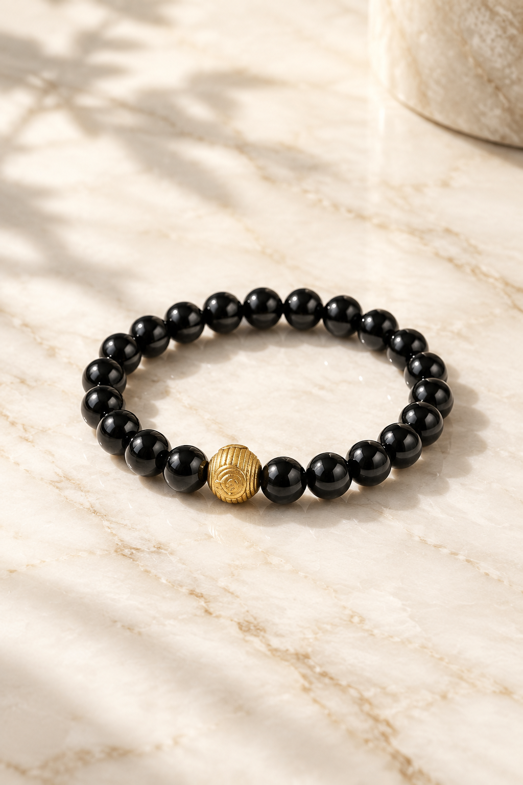 Midnight Agate Stone Bracelet