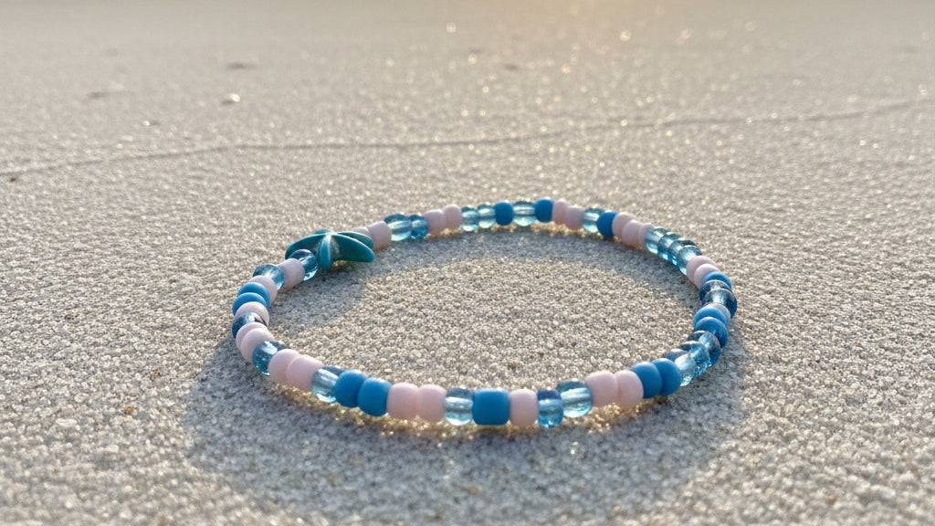 Coastal Starfish Stretch Anklet